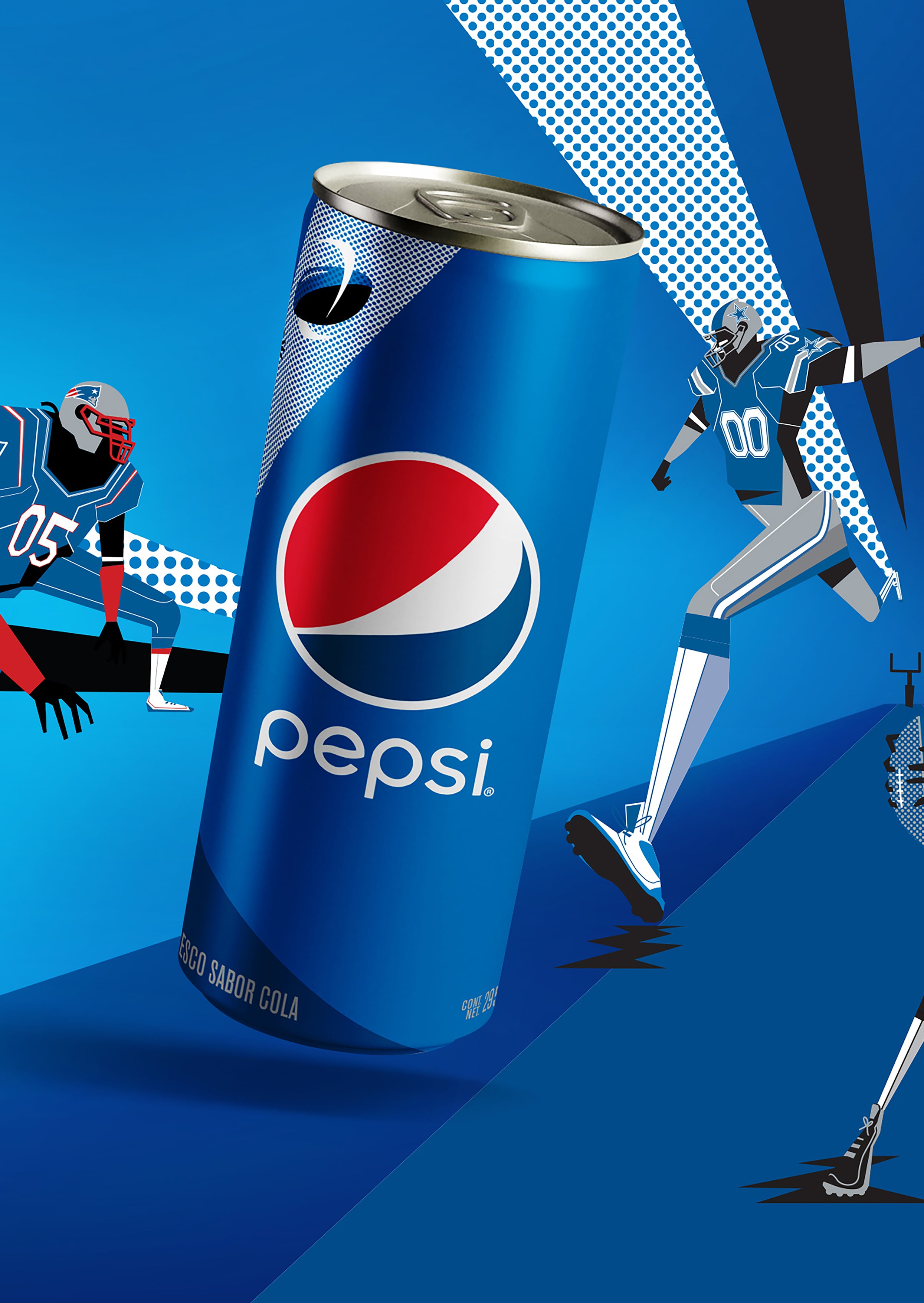 Pepsi x NFL Mexico Good Design